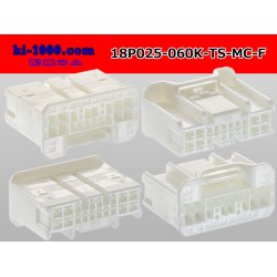 Photo2: ●[sumitomo] 025 type +060 type TS series hybrid 18 pole F connector[type MC] (no terminals) /18P025-060-TS-MC-F-tr