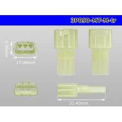 Photo3: ●[sumitomo] 090 type MT series 3 pole M connector（no terminals）/3P090-MT-M-tr