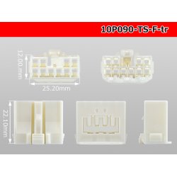 Photo3: ●[sumitomo] 090 type TS series 10 pole F connector（no terminals）/10P090-TS-F-tr