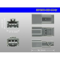 Photo5: ●[sumitomo] 090 type HD series 3 pole M connector（no terminals）/3P090-HD-M-tr