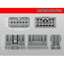 Photo3: ●[sumitomo] 090 type HD series 10 pole F connector（no terminals）/10P090-HD-F-tr