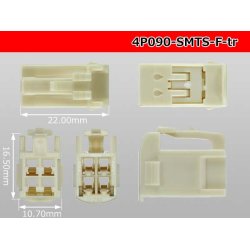 Photo3: ●[sumitomo] 090 type TS series 4 pole F connector（no terminals）/4P090-SMTS-F-tr