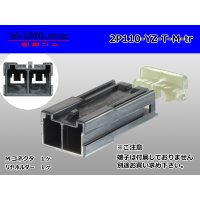 [yazaki] 110 type T type 2 pole M connector (no terminals) /2P110-YZ-T-M-tr