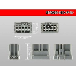 Photo3: ●[sumitomo] 090 type HD series 8 pole F connector（no terminals）/8P090-HD-F-tr