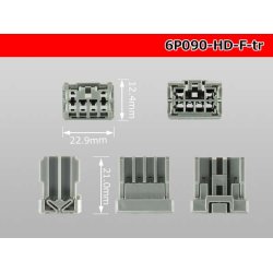 Photo3: ●[sumitomo] 090 type HD series 6 pole F connector（no terminals）/6P090-HD-F-tr