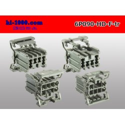 Photo4: ●[sumitomo] 090 type HD series 6 pole F connector（no terminals）/6P090-HD-F-tr