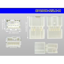 Photo3: ●[furukawa] 8 pole 090 model NS-LC series M connectors (no terminals) /8P090-NSLC-M-tr