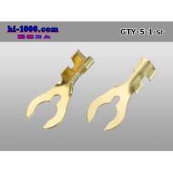 Photo2: Hoe form pressure bonding terminal [for M5mm] (sleeve nothing) /GTY-5-1-sr