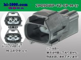 Photo: ●[yazaki]  090II waterproofing series 2 pole M connector  (no terminals)/2P090WP-YZ-CP-M-tr