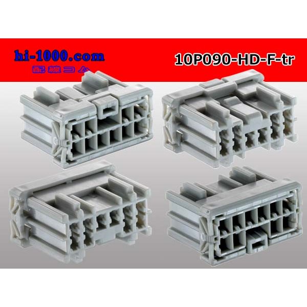 Photo2: ●[sumitomo] 090 type HD series 10 pole F connector（no terminals）/10P090-HD-F-tr (2)