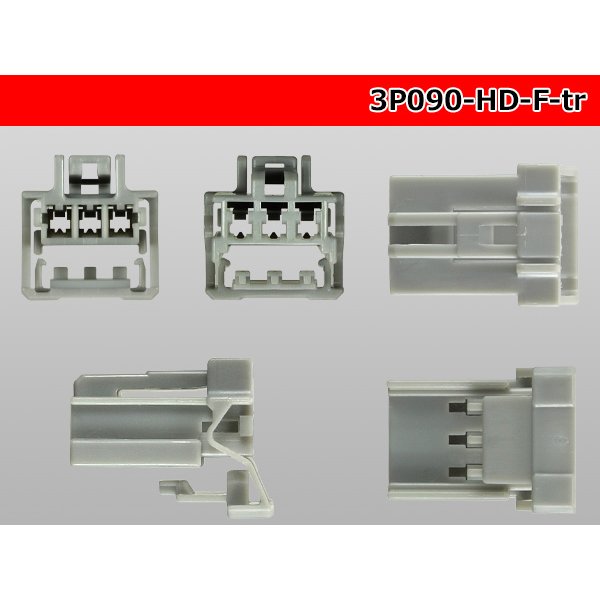 Photo5: ●[sumitomo] 090 type HD series 3 pole F connector（no terminals）/3P090-HD-F-tr (5)