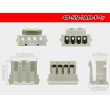 Photo3: ●[JAM] SN series 4 pole F connector (no terminals) /4P-SN-JAM-F-tr (3)