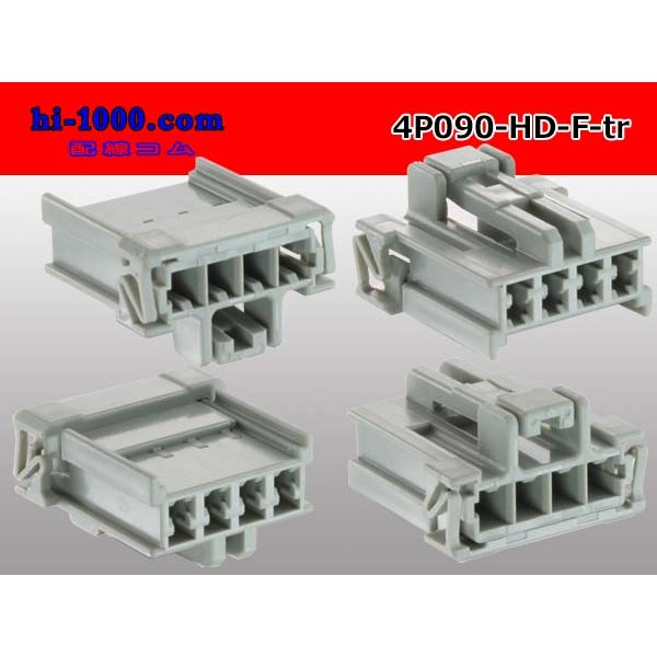 Photo2: ●[sumitomo] 090 type HD series 4 pole F connector（no terminals）/4P090-HD-F-tr (2)