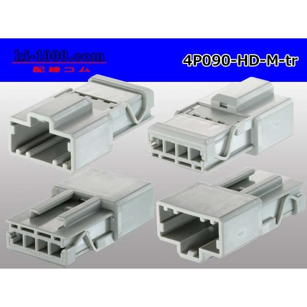 Photo2: ●[sumitomo] 090 type HD series 4 pole M connector（no terminals）/4P090-HD-M-tr (2)