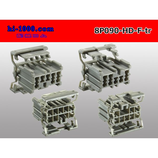 Photo4: ●[sumitomo] 090 type HD series 8 pole F connector（no terminals）/8P090-HD-F-tr (4)