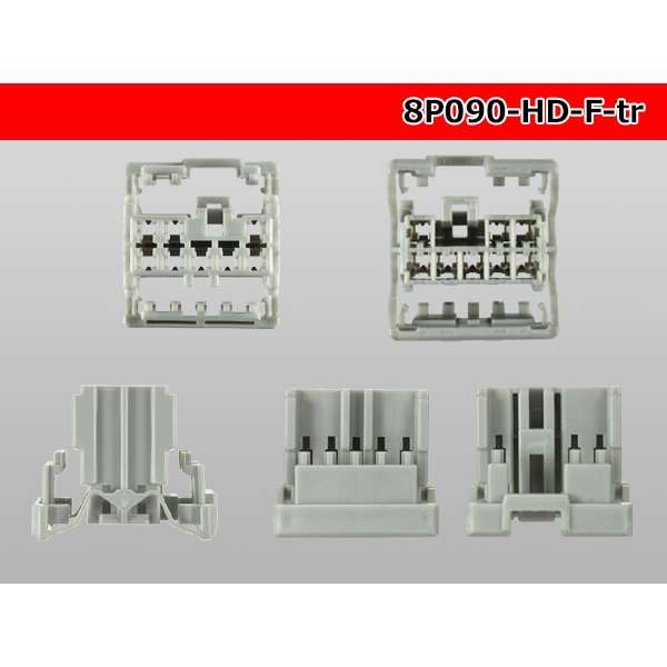 Photo5: ●[sumitomo] 090 type HD series 8 pole F connector（no terminals）/8P090-HD-F-tr (5)