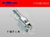 Photo: Flat fuse holder  female  terminal 0.85sq-2.0sq/F-FUSE-8510